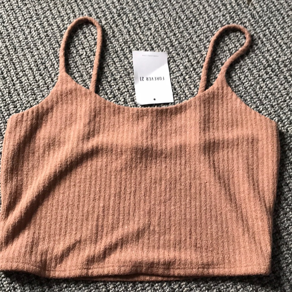 Forever‎ 21 mocha top nwt large